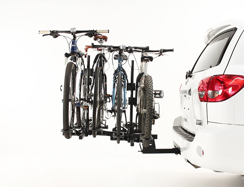 top hitch bike racks